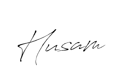 if you are searching for the best signature style for your name Husam. so please give up your signature search. here we have designed multiple signature styles  using Antro_Vectra. Husam signature style 6 images and pictures png