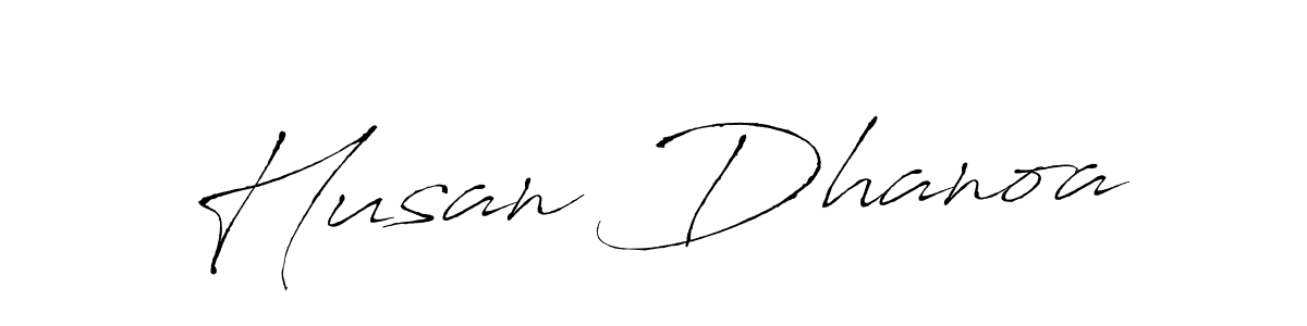 Also we have Husan Dhanoa name is the best signature style. Create professional handwritten signature collection using Antro_Vectra autograph style. Husan Dhanoa signature style 6 images and pictures png