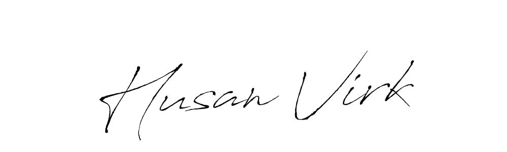 You should practise on your own different ways (Antro_Vectra) to write your name (Husan Virk) in signature. don't let someone else do it for you. Husan Virk signature style 6 images and pictures png