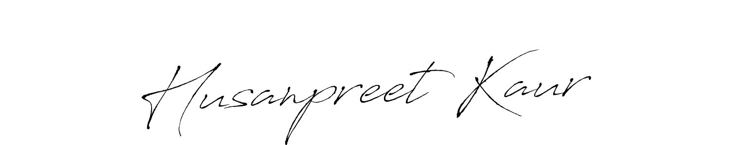 Also we have Husanpreet Kaur name is the best signature style. Create professional handwritten signature collection using Antro_Vectra autograph style. Husanpreet Kaur signature style 6 images and pictures png