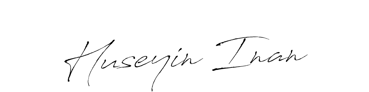 Huseyin Inan stylish signature style. Best Handwritten Sign (Antro_Vectra) for my name. Handwritten Signature Collection Ideas for my name Huseyin Inan. Huseyin Inan signature style 6 images and pictures png