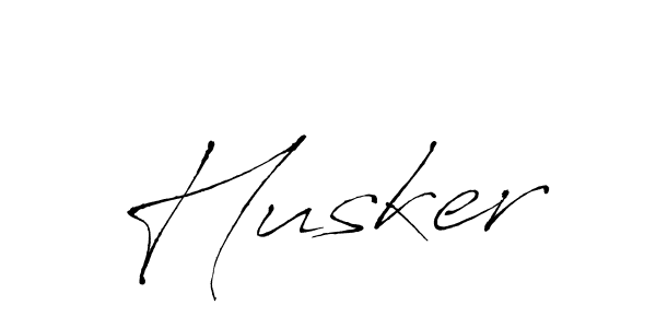 Use a signature maker to create a handwritten signature online. With this signature software, you can design (Antro_Vectra) your own signature for name Husker. Husker signature style 6 images and pictures png