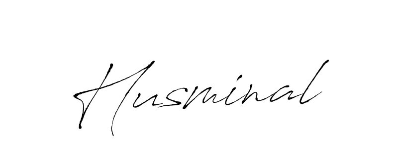 How to make Husminal signature? Antro_Vectra is a professional autograph style. Create handwritten signature for Husminal name. Husminal signature style 6 images and pictures png