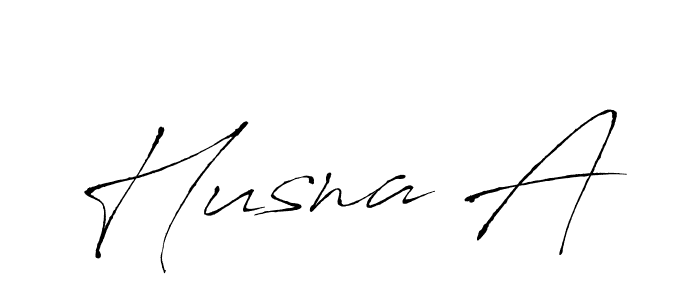 It looks lik you need a new signature style for name Husna A. Design unique handwritten (Antro_Vectra) signature with our free signature maker in just a few clicks. Husna A signature style 6 images and pictures png