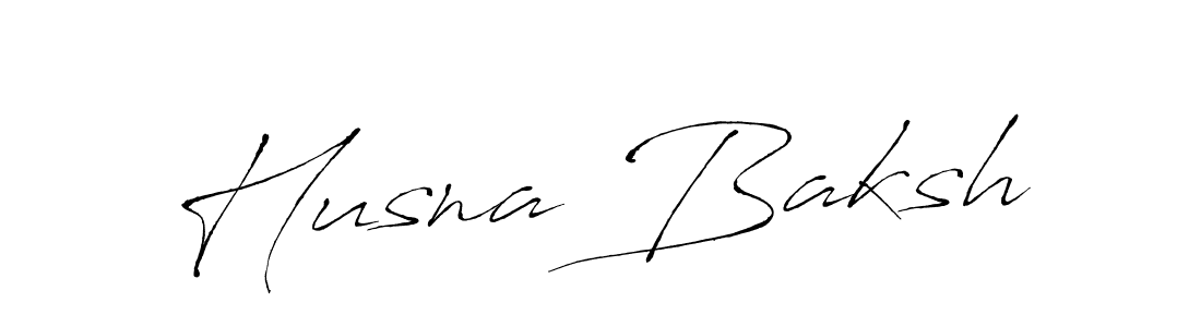 You should practise on your own different ways (Antro_Vectra) to write your name (Husna Baksh) in signature. don't let someone else do it for you. Husna Baksh signature style 6 images and pictures png