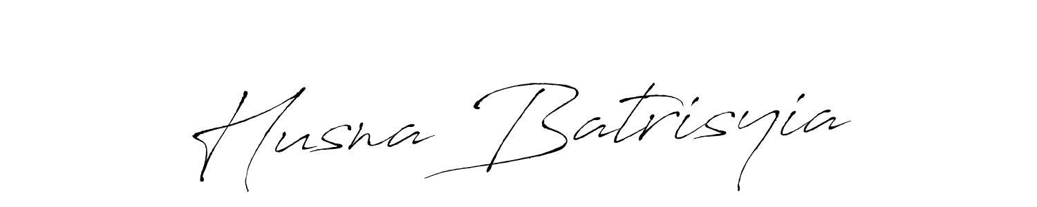 Also we have Husna Batrisyia name is the best signature style. Create professional handwritten signature collection using Antro_Vectra autograph style. Husna Batrisyia signature style 6 images and pictures png