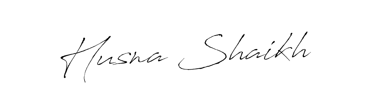 The best way (Antro_Vectra) to make a short signature is to pick only two or three words in your name. The name Husna Shaikh include a total of six letters. For converting this name. Husna Shaikh signature style 6 images and pictures png