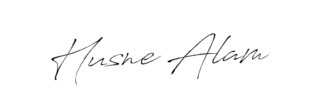 Use a signature maker to create a handwritten signature online. With this signature software, you can design (Antro_Vectra) your own signature for name Husne Alam. Husne Alam signature style 6 images and pictures png