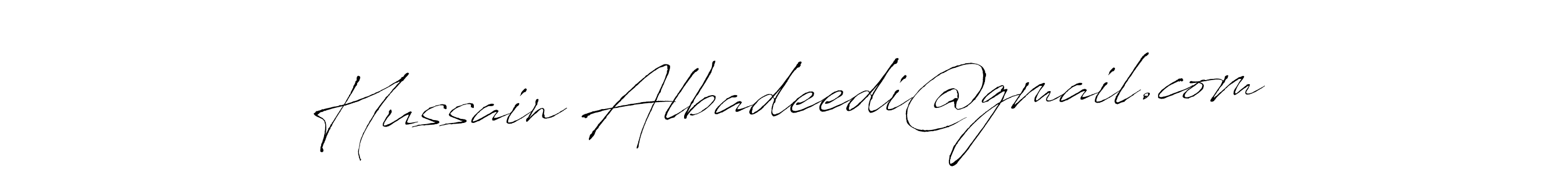 Hussain Albadeedi@gmail.com stylish signature style. Best Handwritten Sign (Antro_Vectra) for my name. Handwritten Signature Collection Ideas for my name Hussain Albadeedi@gmail.com. Hussain Albadeedi@gmail.com signature style 6 images and pictures png