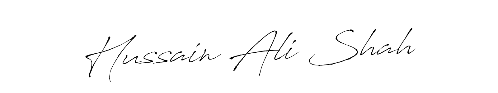 Similarly Antro_Vectra is the best handwritten signature design. Signature creator online .You can use it as an online autograph creator for name Hussain Ali Shah. Hussain Ali Shah signature style 6 images and pictures png