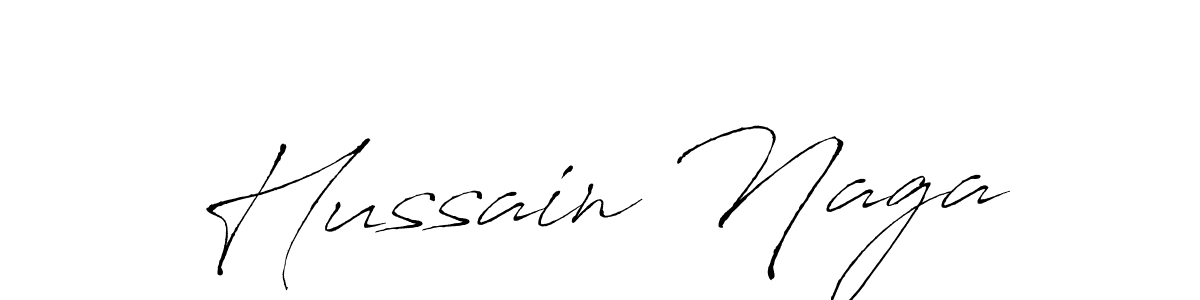 Design your own signature with our free online signature maker. With this signature software, you can create a handwritten (Antro_Vectra) signature for name Hussain Naga. Hussain Naga signature style 6 images and pictures png