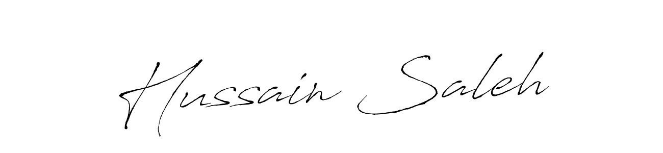 How to make Hussain Saleh signature? Antro_Vectra is a professional autograph style. Create handwritten signature for Hussain Saleh name. Hussain Saleh signature style 6 images and pictures png