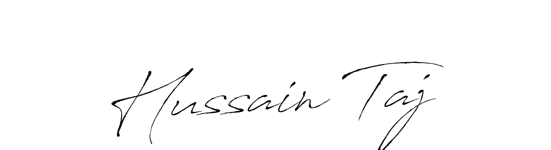 Use a signature maker to create a handwritten signature online. With this signature software, you can design (Antro_Vectra) your own signature for name Hussain Taj. Hussain Taj signature style 6 images and pictures png