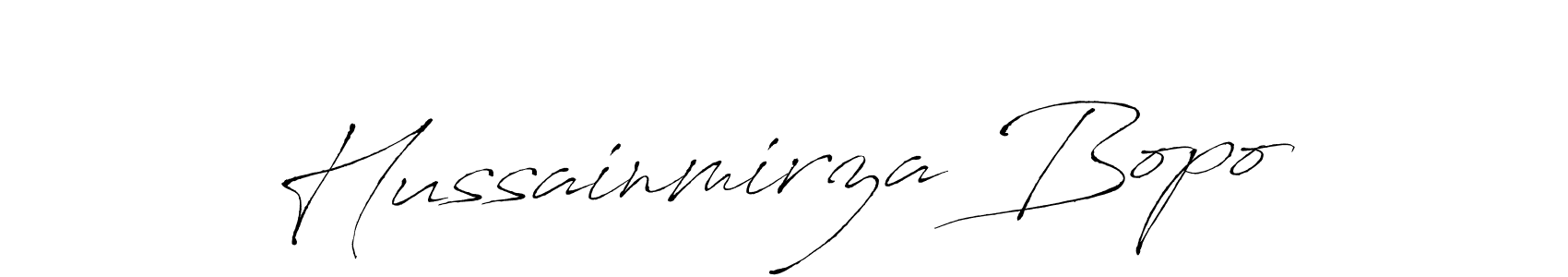 It looks lik you need a new signature style for name Hussainmirza Bopo. Design unique handwritten (Antro_Vectra) signature with our free signature maker in just a few clicks. Hussainmirza Bopo signature style 6 images and pictures png