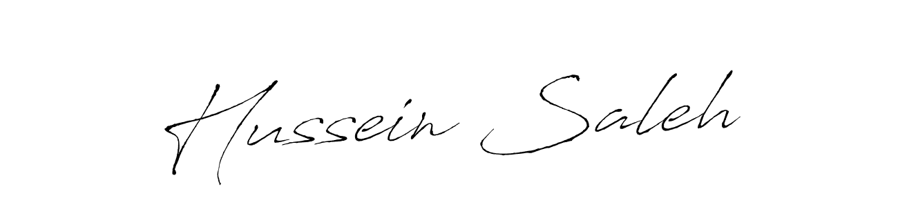 How to make Hussein Saleh signature? Antro_Vectra is a professional autograph style. Create handwritten signature for Hussein Saleh name. Hussein Saleh signature style 6 images and pictures png