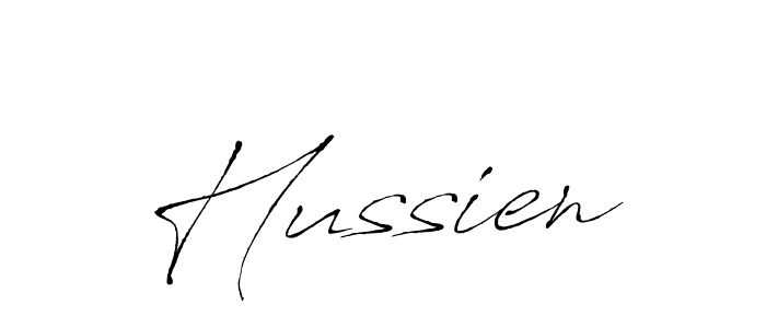 Make a beautiful signature design for name Hussien. Use this online signature maker to create a handwritten signature for free. Hussien signature style 6 images and pictures png