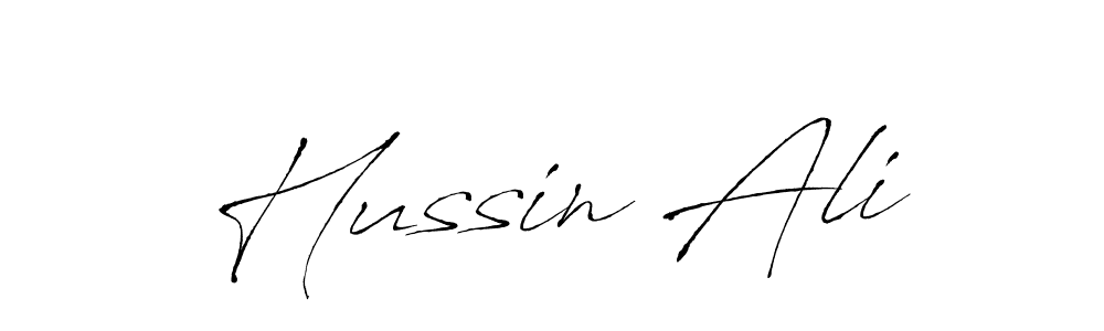 How to make Hussin Ali name signature. Use Antro_Vectra style for creating short signs online. This is the latest handwritten sign. Hussin Ali signature style 6 images and pictures png