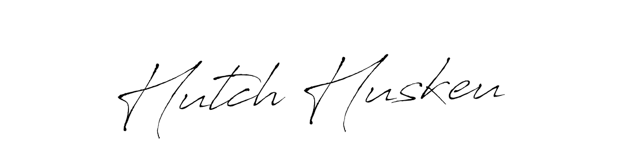 The best way (Antro_Vectra) to make a short signature is to pick only two or three words in your name. The name Hutch Huskeu include a total of six letters. For converting this name. Hutch Huskeu signature style 6 images and pictures png