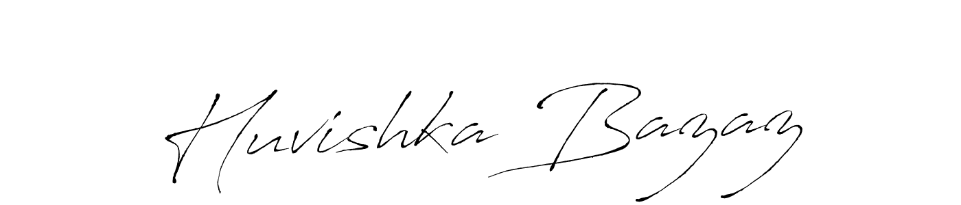 The best way (Antro_Vectra) to make a short signature is to pick only two or three words in your name. The name Huvishka Bazaz include a total of six letters. For converting this name. Huvishka Bazaz signature style 6 images and pictures png