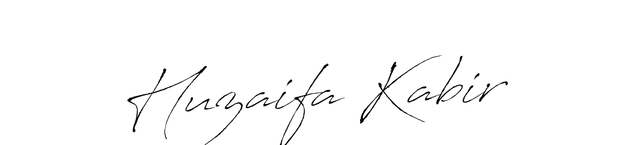 Also we have Huzaifa Kabir name is the best signature style. Create professional handwritten signature collection using Antro_Vectra autograph style. Huzaifa Kabir signature style 6 images and pictures png