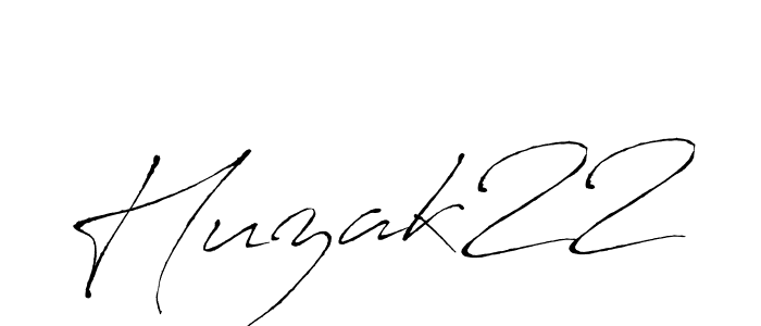 Design your own signature with our free online signature maker. With this signature software, you can create a handwritten (Antro_Vectra) signature for name Huzak22. Huzak22 signature style 6 images and pictures png