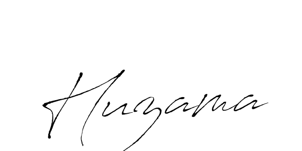 How to make Huzama name signature. Use Antro_Vectra style for creating short signs online. This is the latest handwritten sign. Huzama signature style 6 images and pictures png