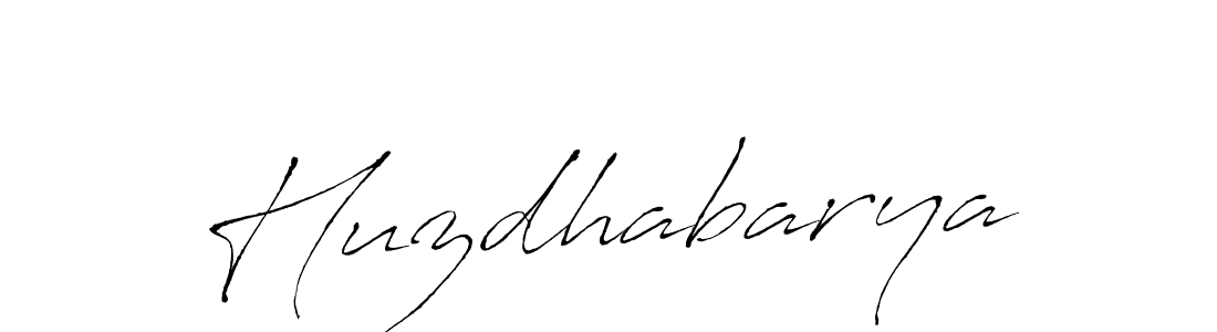 Create a beautiful signature design for name Huzdhabarya. With this signature (Antro_Vectra) fonts, you can make a handwritten signature for free. Huzdhabarya signature style 6 images and pictures png