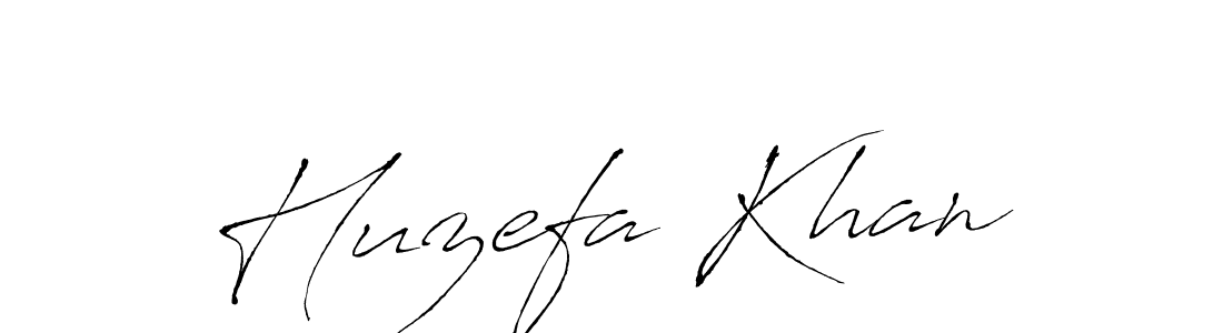 Create a beautiful signature design for name Huzefa Khan. With this signature (Antro_Vectra) fonts, you can make a handwritten signature for free. Huzefa Khan signature style 6 images and pictures png