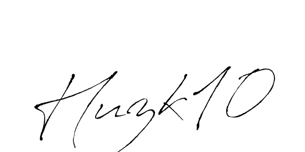 This is the best signature style for the Huzk10 name. Also you like these signature font (Antro_Vectra). Mix name signature. Huzk10 signature style 6 images and pictures png