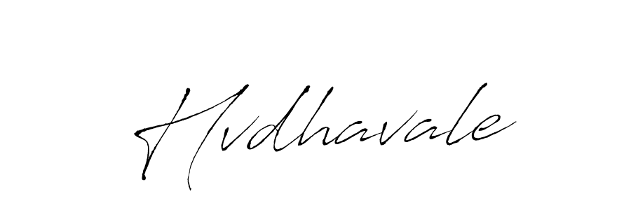How to make Hvdhavale signature? Antro_Vectra is a professional autograph style. Create handwritten signature for Hvdhavale name. Hvdhavale signature style 6 images and pictures png
