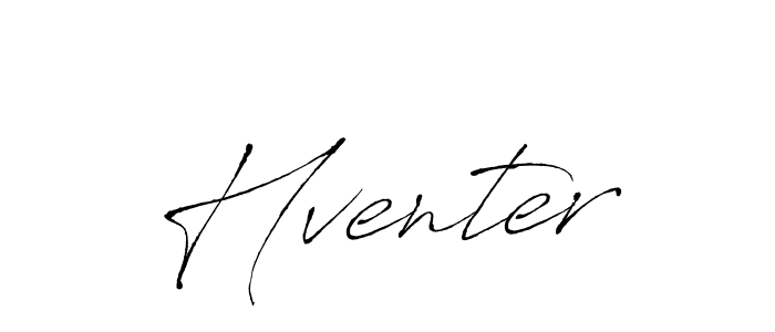 Use a signature maker to create a handwritten signature online. With this signature software, you can design (Antro_Vectra) your own signature for name Hventer. Hventer signature style 6 images and pictures png