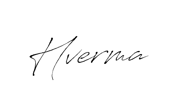 How to make Hverma name signature. Use Antro_Vectra style for creating short signs online. This is the latest handwritten sign. Hverma signature style 6 images and pictures png