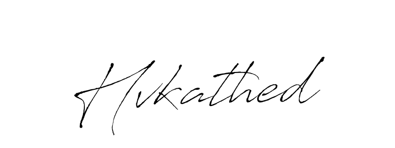 Design your own signature with our free online signature maker. With this signature software, you can create a handwritten (Antro_Vectra) signature for name Hvkathed. Hvkathed signature style 6 images and pictures png