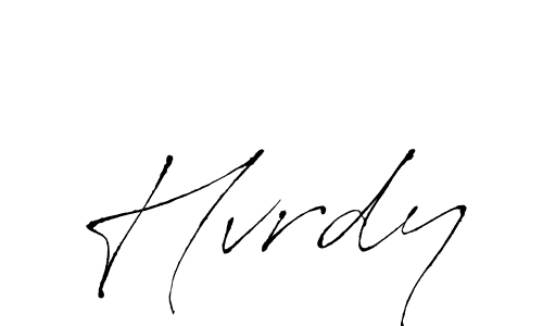 How to make Hvrdy signature? Antro_Vectra is a professional autograph style. Create handwritten signature for Hvrdy name. Hvrdy signature style 6 images and pictures png