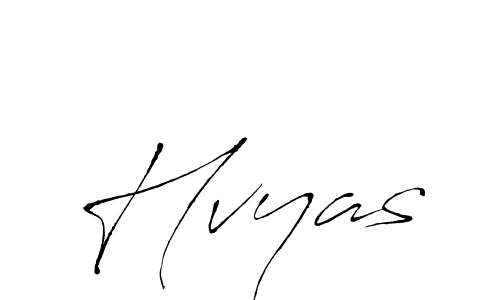 Also we have Hvyas name is the best signature style. Create professional handwritten signature collection using Antro_Vectra autograph style. Hvyas signature style 6 images and pictures png