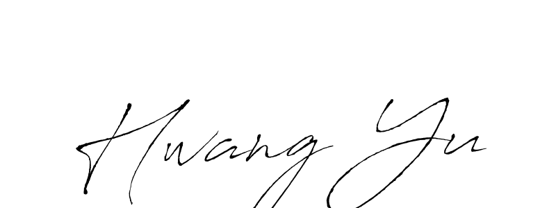 How to make Hwang Yu name signature. Use Antro_Vectra style for creating short signs online. This is the latest handwritten sign. Hwang Yu signature style 6 images and pictures png