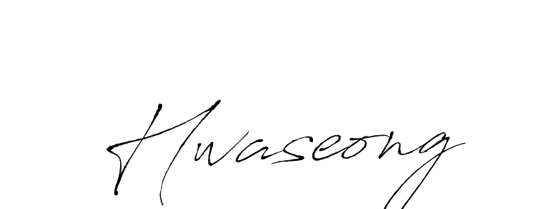 Create a beautiful signature design for name Hwaseong. With this signature (Antro_Vectra) fonts, you can make a handwritten signature for free. Hwaseong signature style 6 images and pictures png