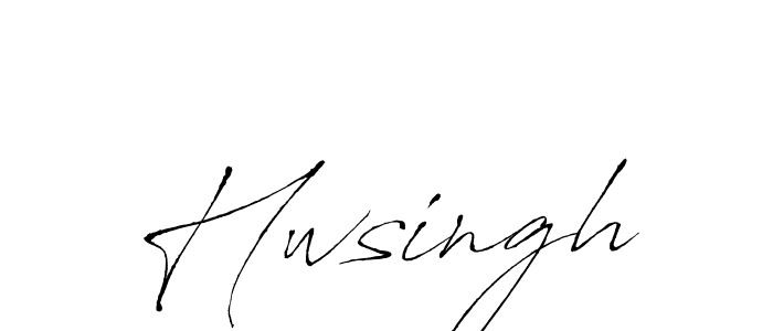 Use a signature maker to create a handwritten signature online. With this signature software, you can design (Antro_Vectra) your own signature for name Hwsingh. Hwsingh signature style 6 images and pictures png