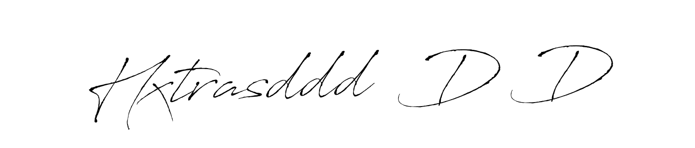 Design your own signature with our free online signature maker. With this signature software, you can create a handwritten (Antro_Vectra) signature for name Hxtrasddd  D D. Hxtrasddd  D D signature style 6 images and pictures png