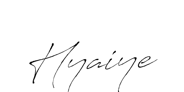 You should practise on your own different ways (Antro_Vectra) to write your name (Hyaiye) in signature. don't let someone else do it for you. Hyaiye signature style 6 images and pictures png