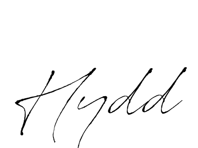 Make a beautiful signature design for name Hydd. Use this online signature maker to create a handwritten signature for free. Hydd signature style 6 images and pictures png