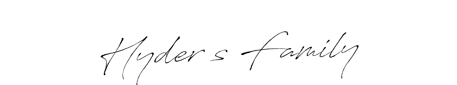 How to make Hyder’s Family signature? Antro_Vectra is a professional autograph style. Create handwritten signature for Hyder’s Family name. Hyder’s Family signature style 6 images and pictures png