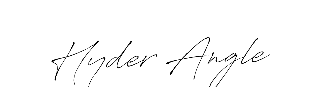 Make a beautiful signature design for name Hyder Angle. Use this online signature maker to create a handwritten signature for free. Hyder Angle signature style 6 images and pictures png