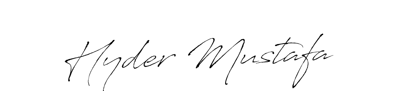 You can use this online signature creator to create a handwritten signature for the name Hyder Mustafa. This is the best online autograph maker. Hyder Mustafa signature style 6 images and pictures png