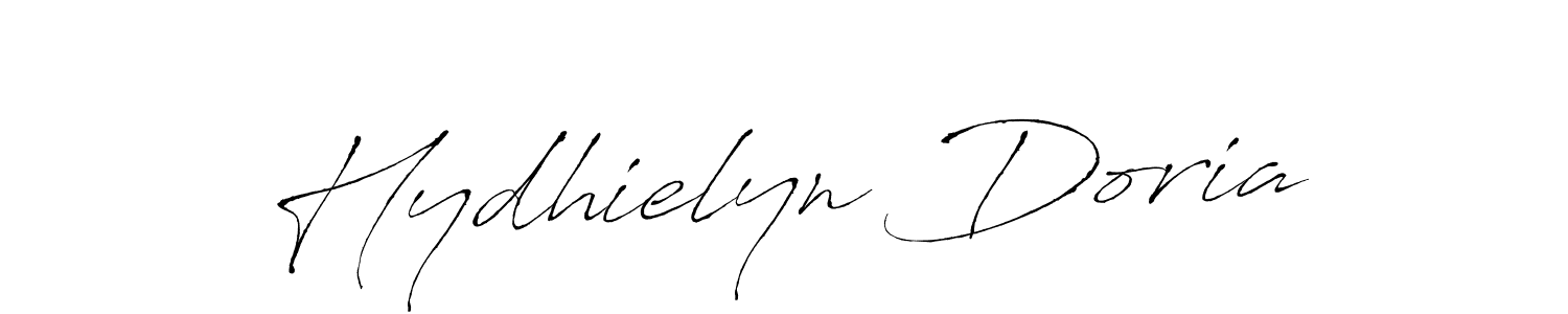 The best way (Antro_Vectra) to make a short signature is to pick only two or three words in your name. The name Hydhielyn Doria include a total of six letters. For converting this name. Hydhielyn Doria signature style 6 images and pictures png