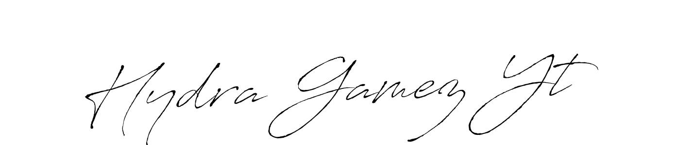 Use a signature maker to create a handwritten signature online. With this signature software, you can design (Antro_Vectra) your own signature for name Hydra Gamez Yt. Hydra Gamez Yt signature style 6 images and pictures png