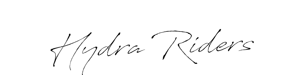 Make a beautiful signature design for name Hydra Riders. With this signature (Antro_Vectra) style, you can create a handwritten signature for free. Hydra Riders signature style 6 images and pictures png