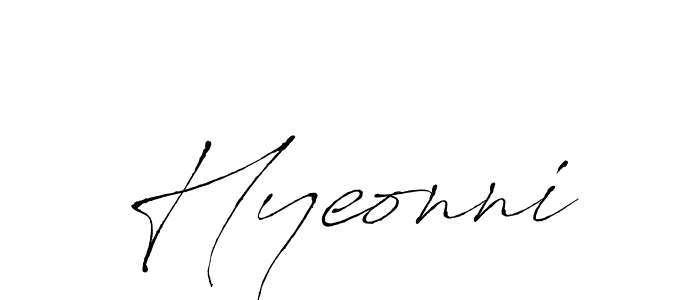 Also we have Hyeonni name is the best signature style. Create professional handwritten signature collection using Antro_Vectra autograph style. Hyeonni signature style 6 images and pictures png