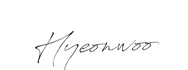 Also we have Hyeonwoo name is the best signature style. Create professional handwritten signature collection using Antro_Vectra autograph style. Hyeonwoo signature style 6 images and pictures png