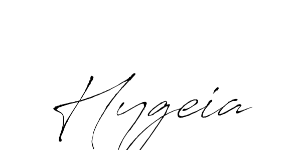 Use a signature maker to create a handwritten signature online. With this signature software, you can design (Antro_Vectra) your own signature for name Hygeia. Hygeia signature style 6 images and pictures png